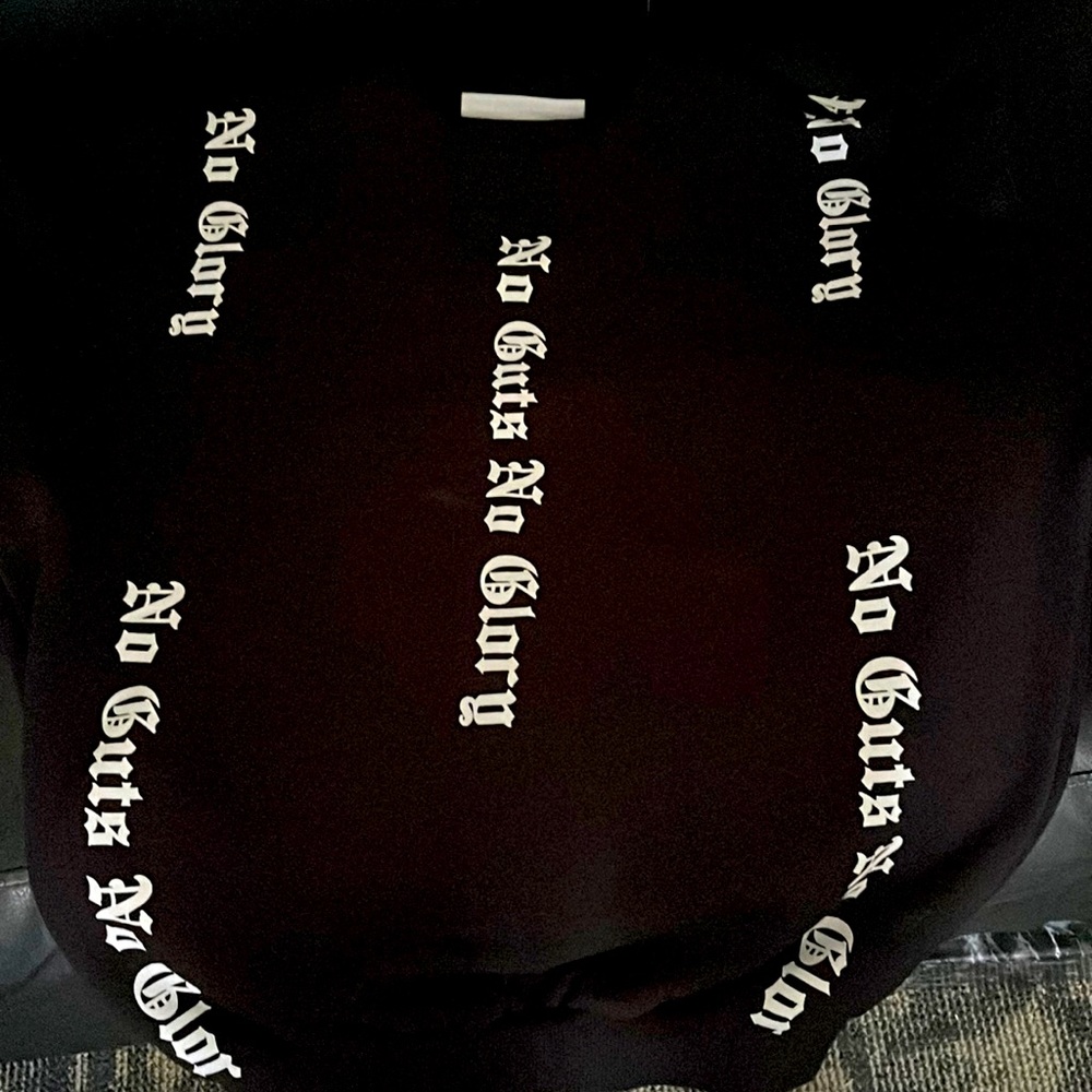 JK Attire Black/White Crewneck Sweatshirt